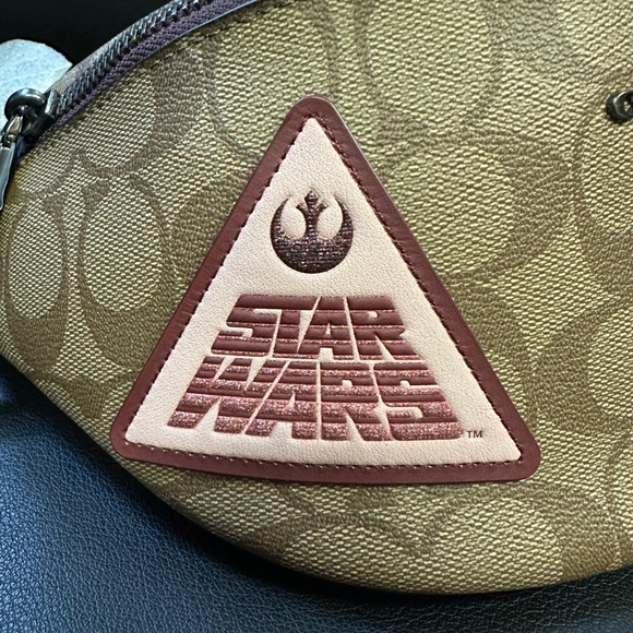 NWT! RARE! Coach X StarWars Waist Bag Mens pouch F88013 Signature Canvas Zipper - Picture 3 of 9
